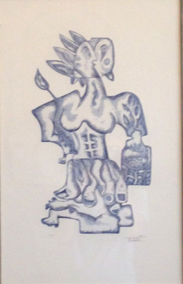 Study For Old Indian Chant
